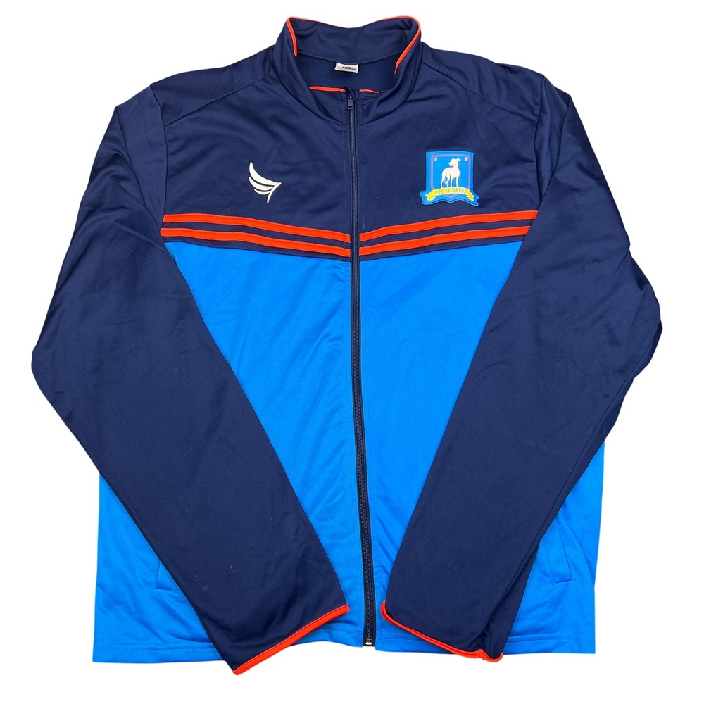 Ted Lasso AFC Richmond Track Suit Set XL Spirit Halloween Cosplay Blue Navy - Picture 1 of 16